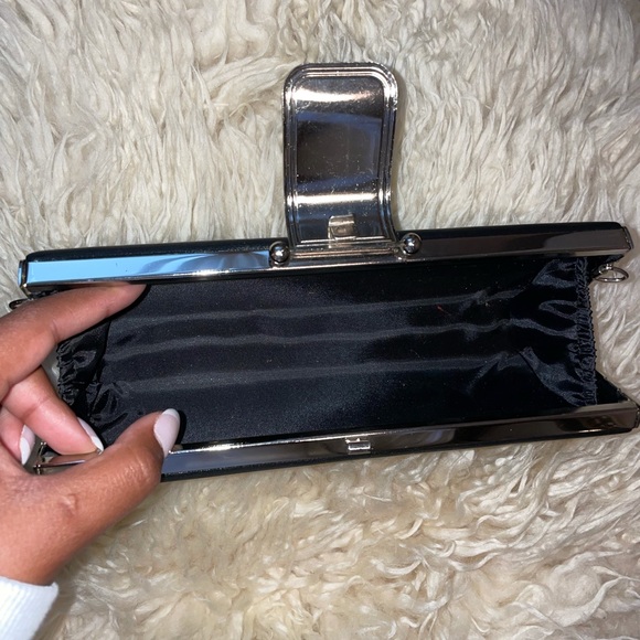 Evening clutch with rhinestones - Picture 4 of 7